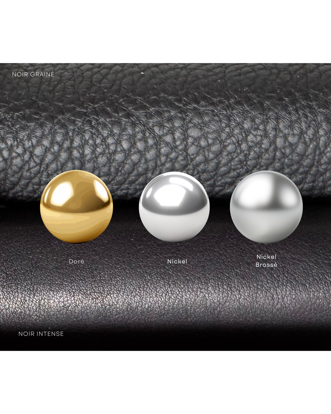 CLASSIC - Unisex black leather belt - Made to order