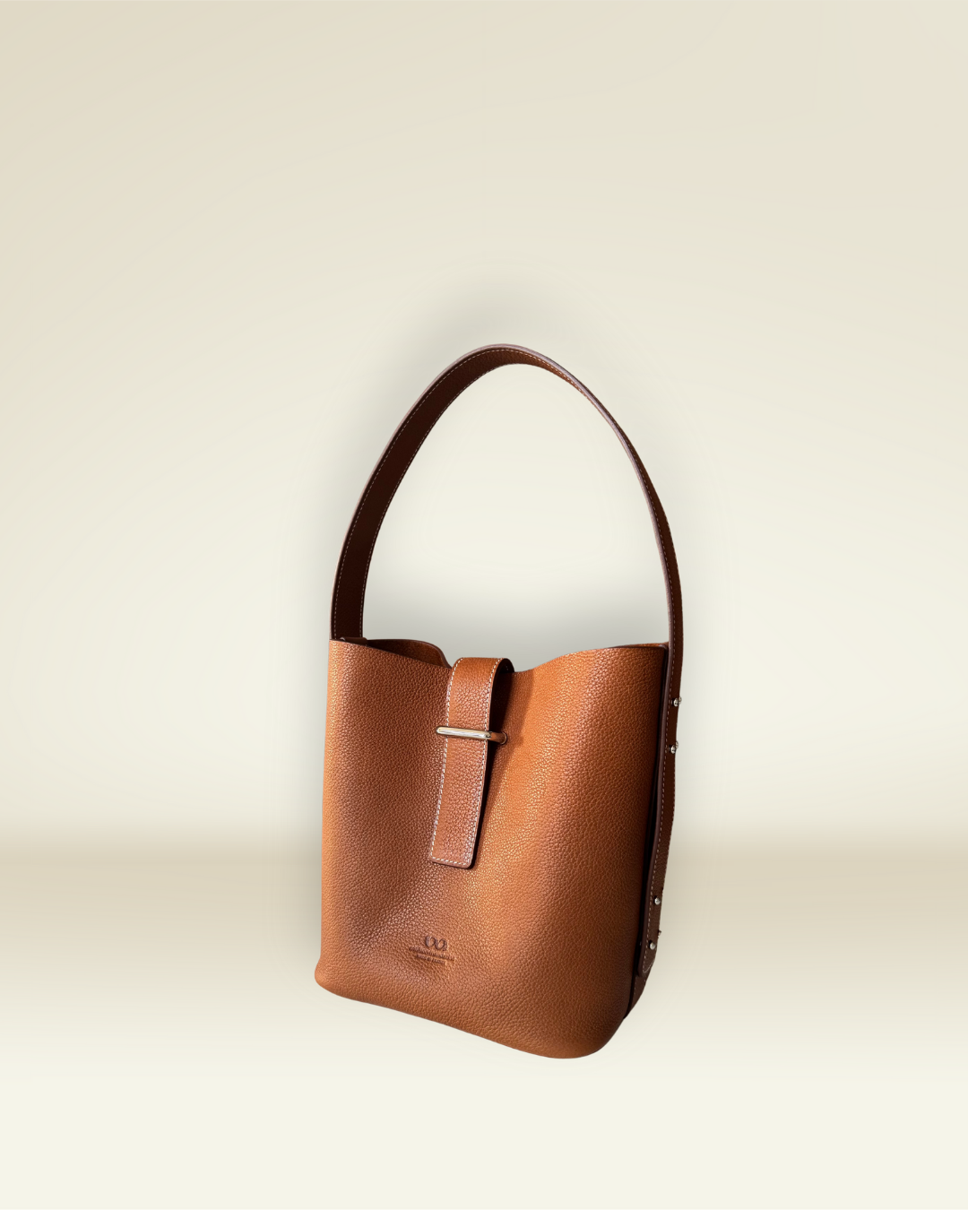 MYSTI - Sac porté main - Feuille d'automne, Cuir Novonappa - Sur commande
