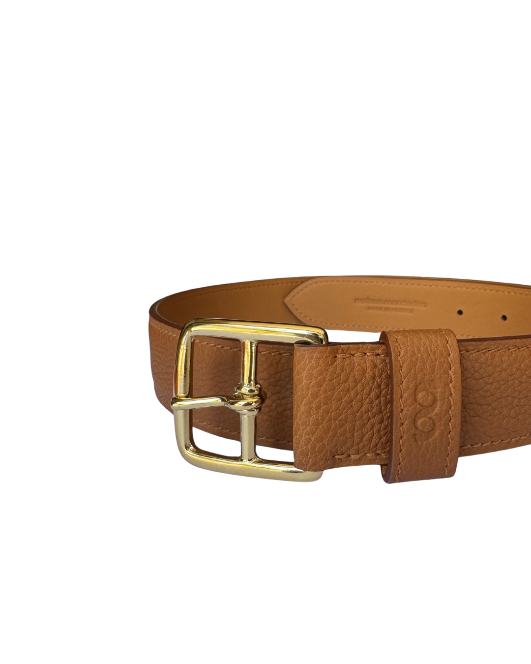 Ceinture CLASSIC — Ceinture Unisexe — Sur Commande — Tabac