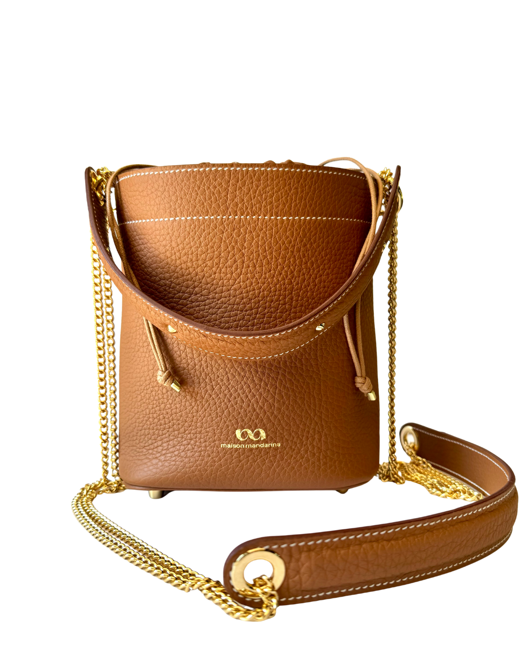 Soso - Petit sac porté main et bandoulière - Tabac
