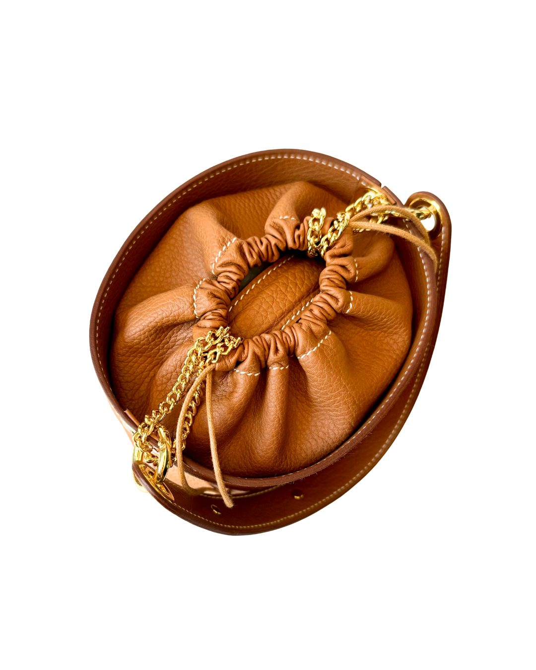 Soso - Petit sac porté main et bandoulière - Tabac