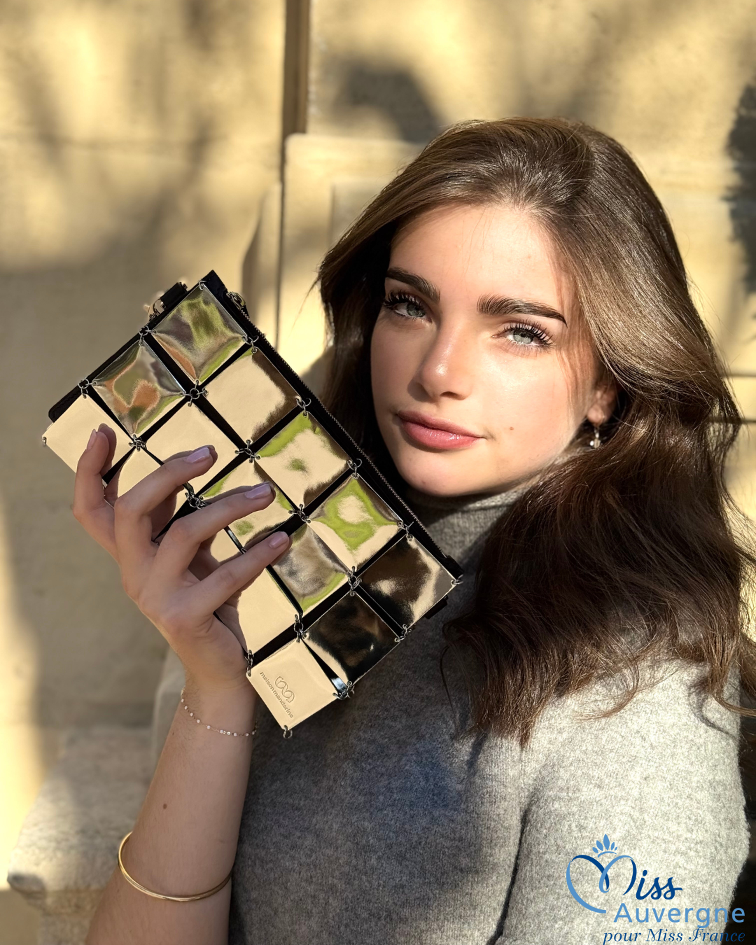 SQUARE Event - Pochette en cuir - Sur Commande