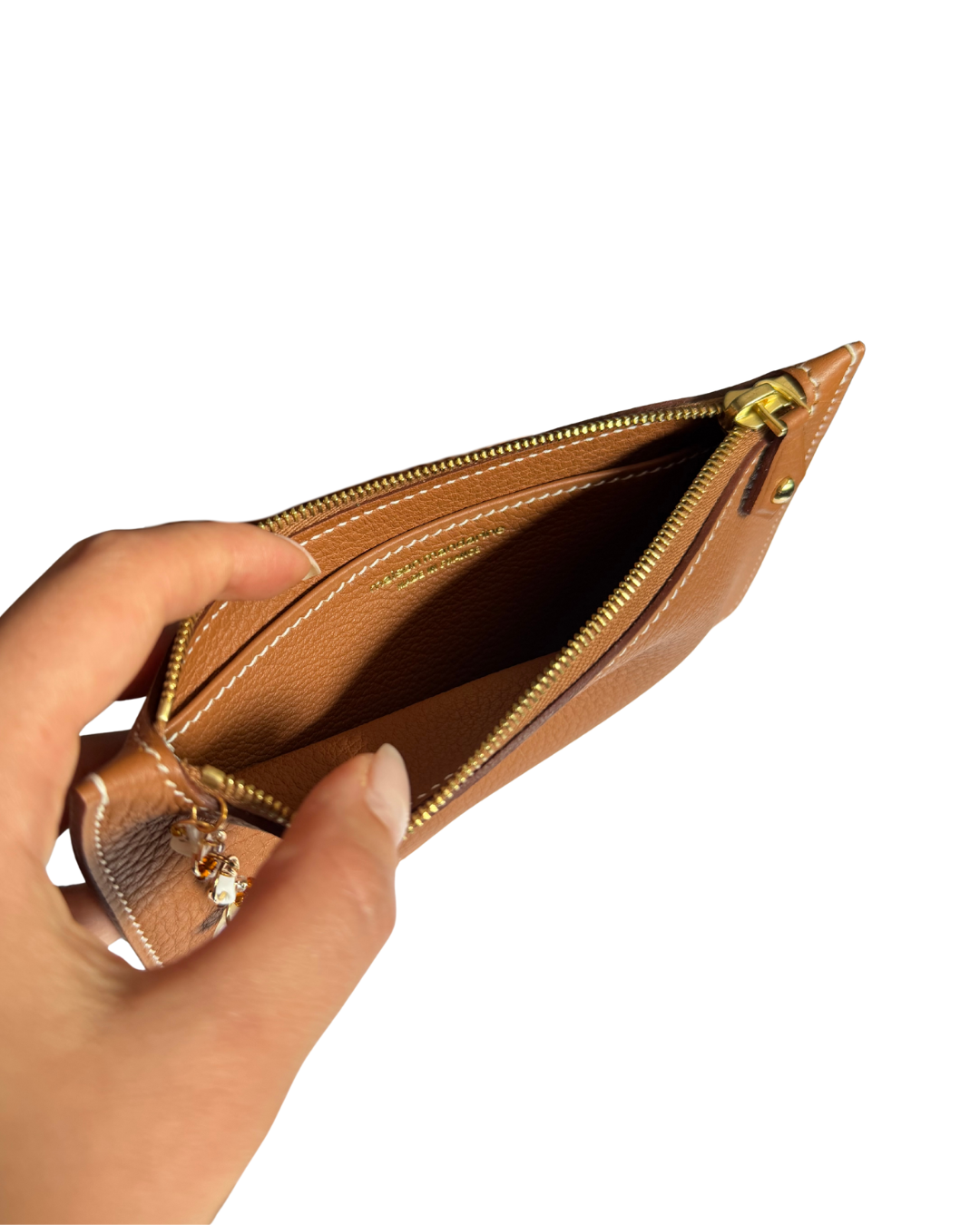 POCHY - Leather card holder - Made to order