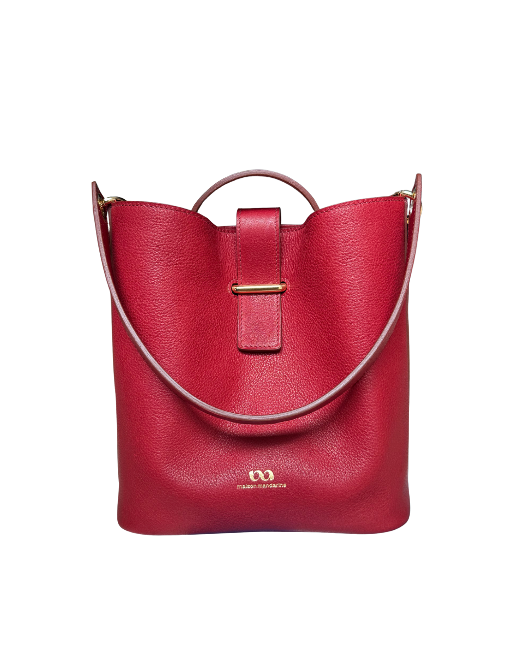 MYSTI TWIN - Leather shoulder and hand bag - Made to order