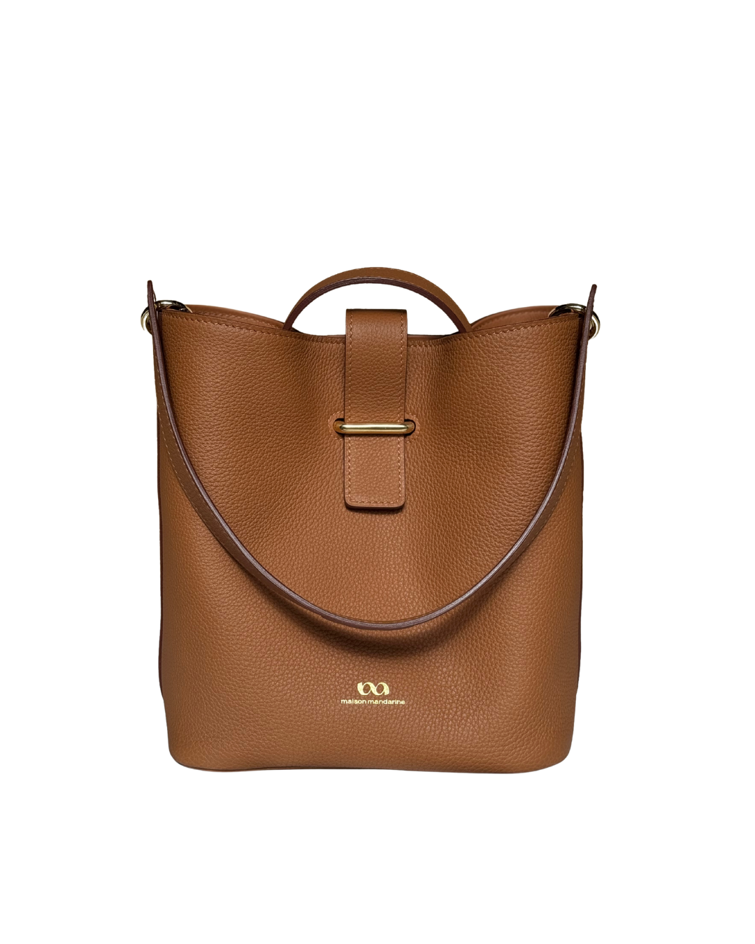 MYSTI TWIN - Leather shoulder and hand bag - Made to order