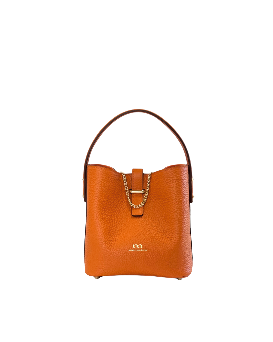 MYSTI MINI - Leather handbag and shoulder strap - Made to order