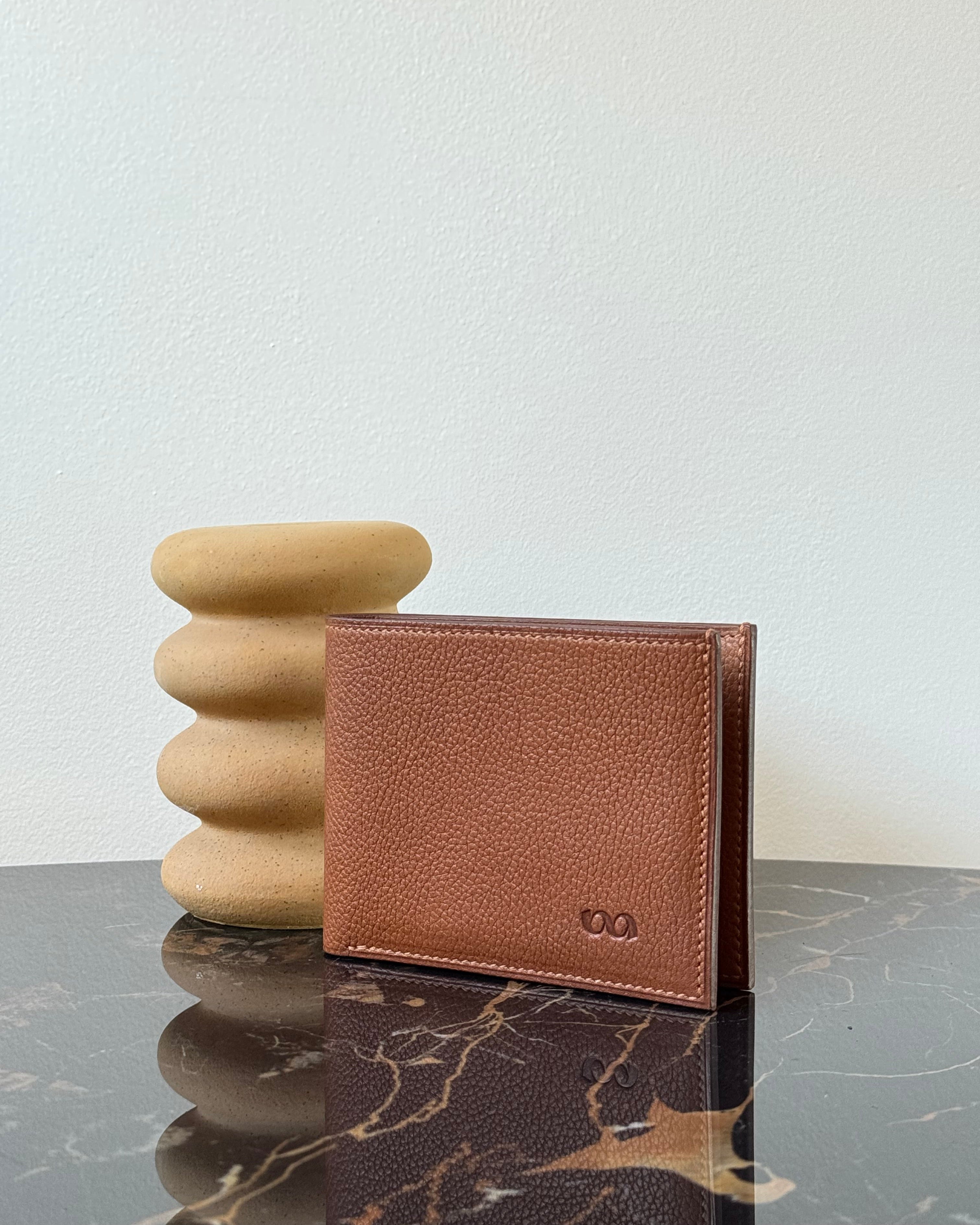 WALLET - Porte-Feuille - Feuille d'Automne, Cuir Novonappa - Sur Commande
