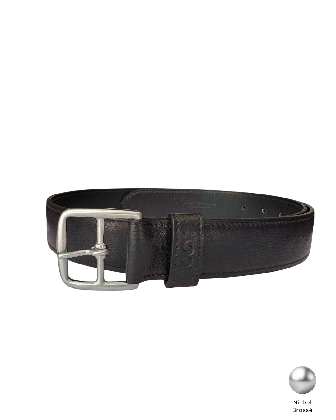 Ceinture CLASSIC — Ceinture Unisexe — Sur Commande — Noir
