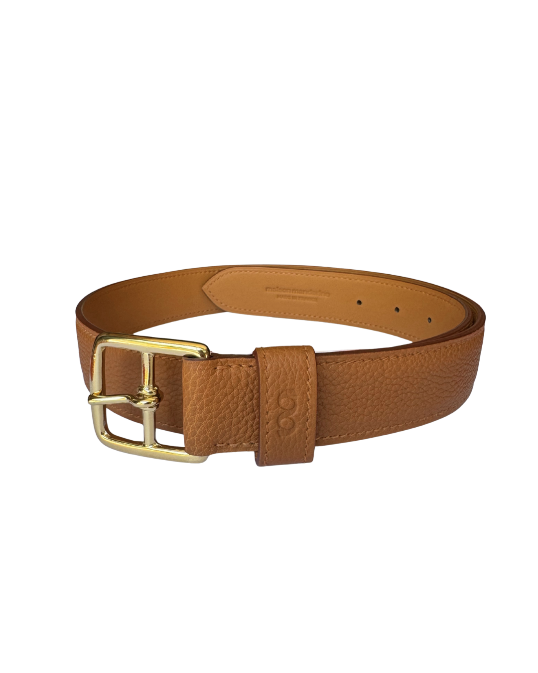 Ceinture CLASSIC — Ceinture Unisexe — Sur Commande — Tabac