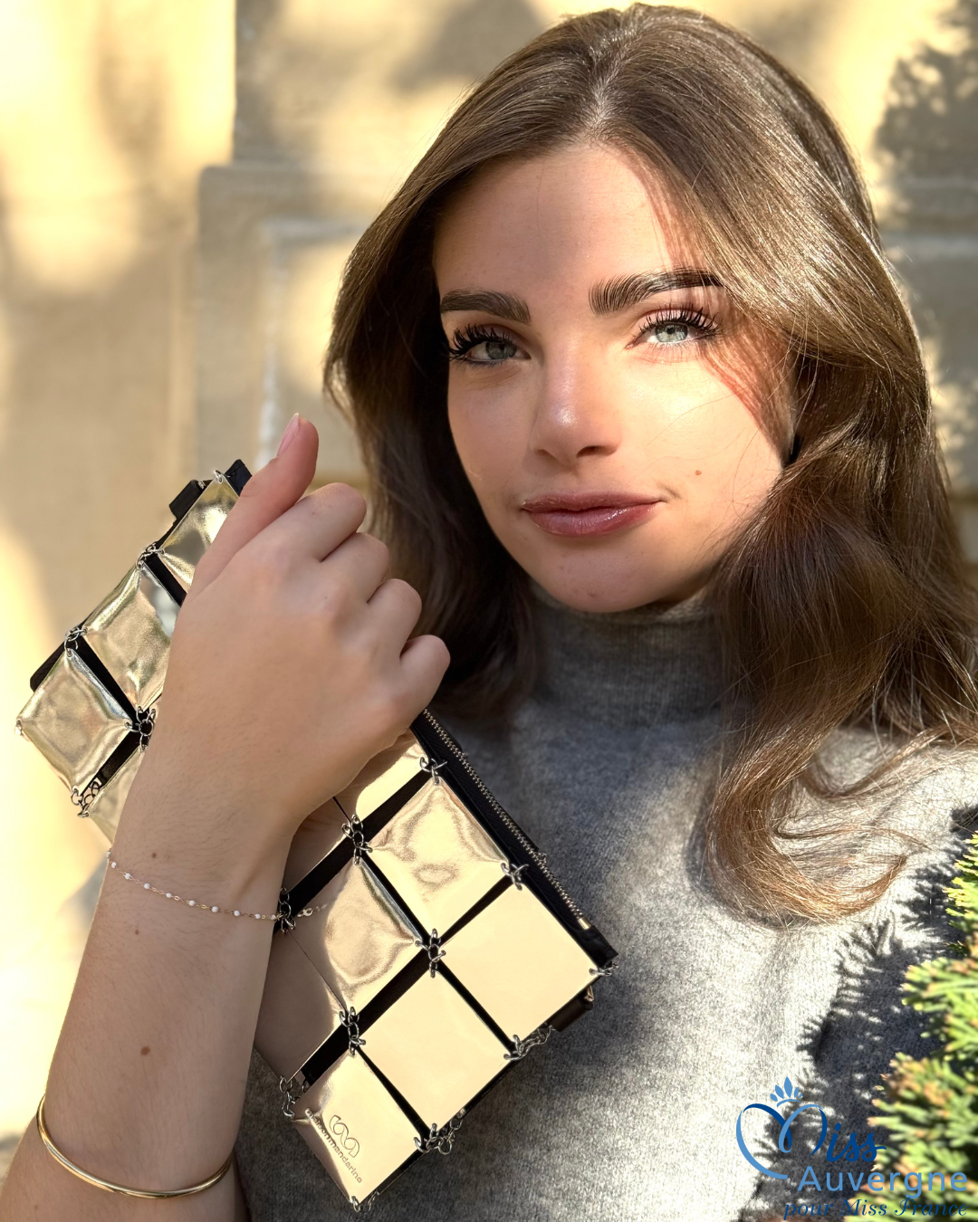 SQUARE Event - Pochette en cuir - Sur Commande