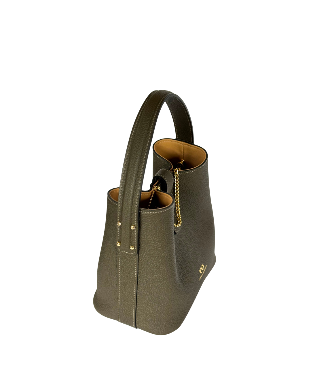 MYSTI MINI - Leather handbag and shoulder strap - Made to order